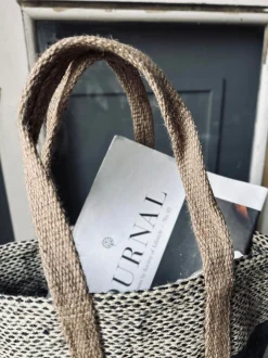 VIAMAJA Shopper i kraftig Jute - Natur Discount