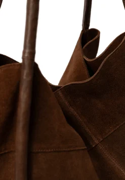 VIAMAJA Shopper i ruskind - Woodsmoke New