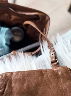 VIAMAJA Shopper ink pung MILLE – COGNAC Hot