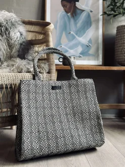 VIAMAJA Shopper Julia - Dekoreret med eksklusivt print New