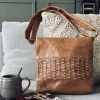 VIAMAJA Shopper Lux Handmade - Camel Best