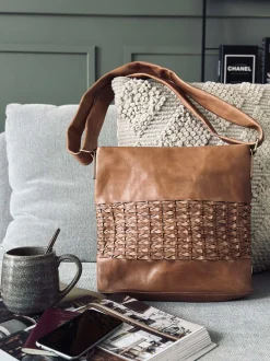 VIAMAJA Shopper Lux Handmade - Camel Best