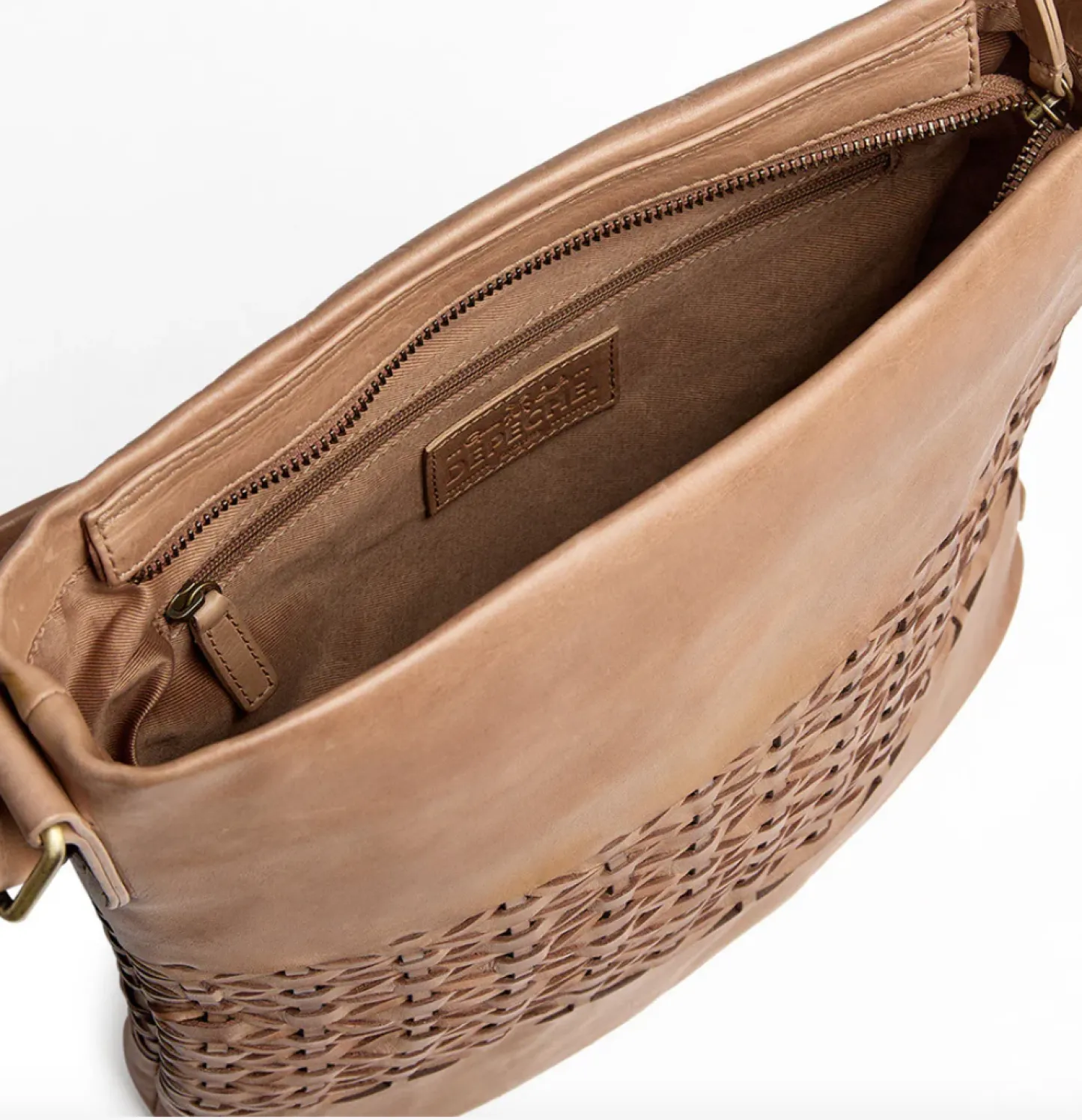 VIAMAJA Shopper Lux Handmade - Camel Best