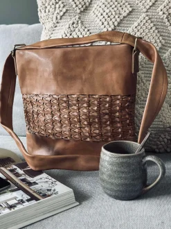 VIAMAJA Shopper Lux Handmade - Camel Best