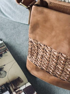 VIAMAJA Shopper Lux Handmade - Camel Best