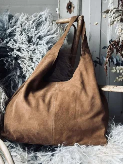 VIAMAJA Shopper Ruskind - Caramel Clearance