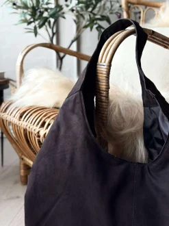VIAMAJA Shopper Ruskind - Coffee brown Online