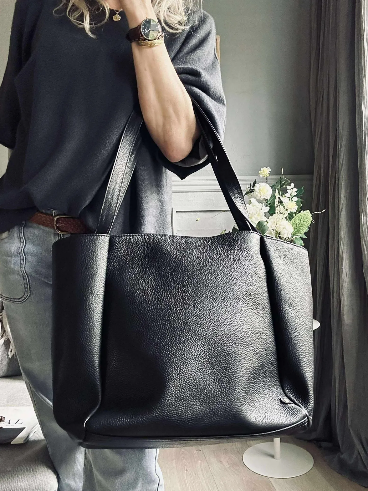 VIAMAJA Shopper Soya - Black New