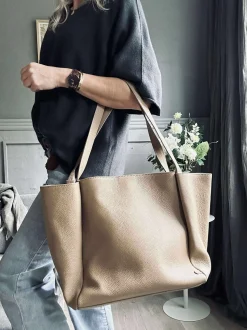 VIAMAJA Shopper Soya - Camel Sale