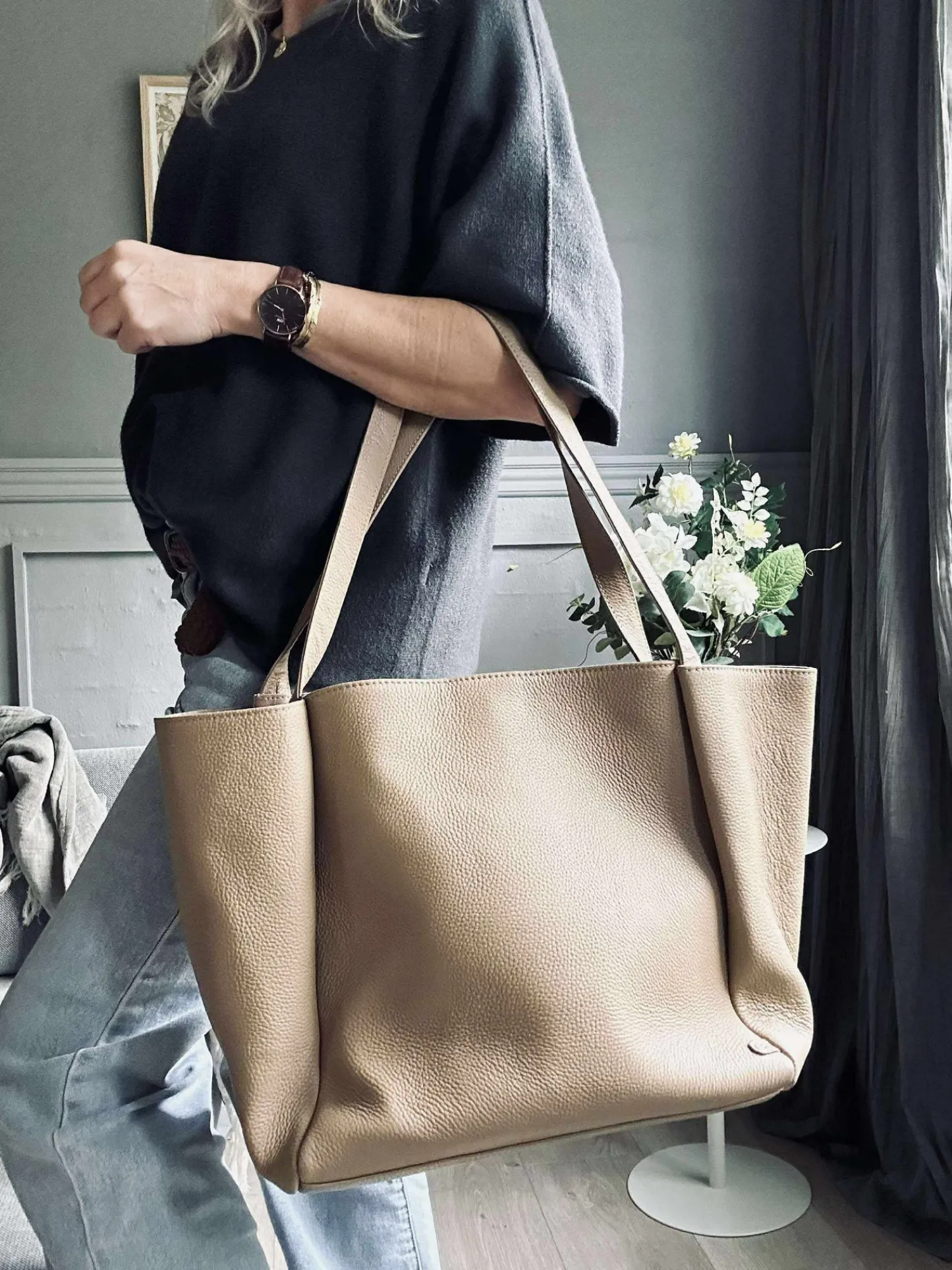 VIAMAJA Shopper Soya - Camel Sale