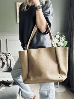 VIAMAJA Shopper Soya - Camel Sale