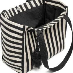 VIAMAJA Shopper STRIBE Canvas Small Discount