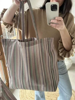 VIAMAJA Shopper Stribet Hot