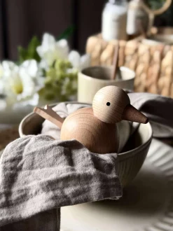 VIAMAJA Siddende Fugl - Natur Bøg Stor Online