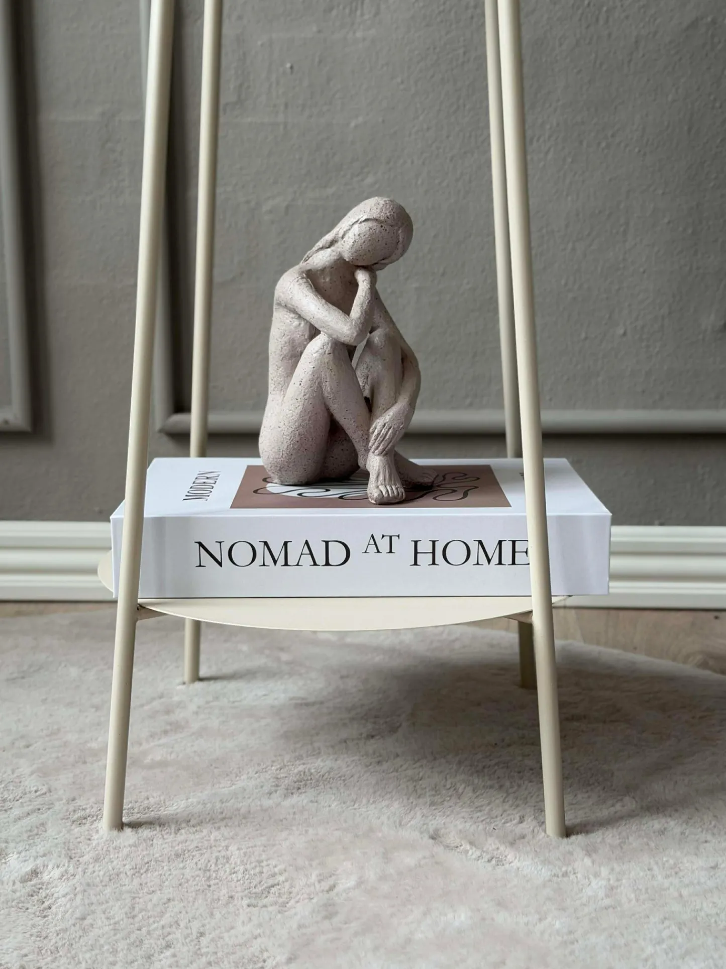 VIAMAJA Sidebord med hylde - Hvid Online
