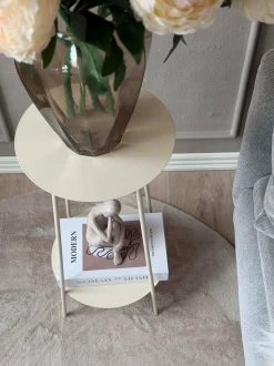 VIAMAJA Sidebord med hylde - Hvid Online
