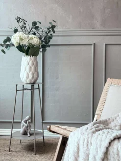 VIAMAJA Sidebord med hylde - Taupe Discount