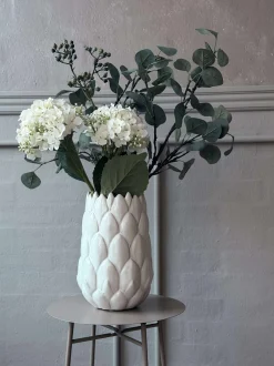 VIAMAJA Sidebord med hylde - Taupe Discount