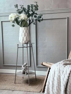 VIAMAJA Sidebord med hylde - Taupe Discount