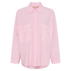 VIAMAJA Skjorte baby fløjl - Pink Hot