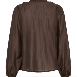 VIAMAJA Skjorte bluse - Naira Moro brown Discount