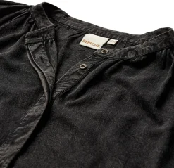 VIAMAJA Skjorte bluse Victoria - Stone grey Discount