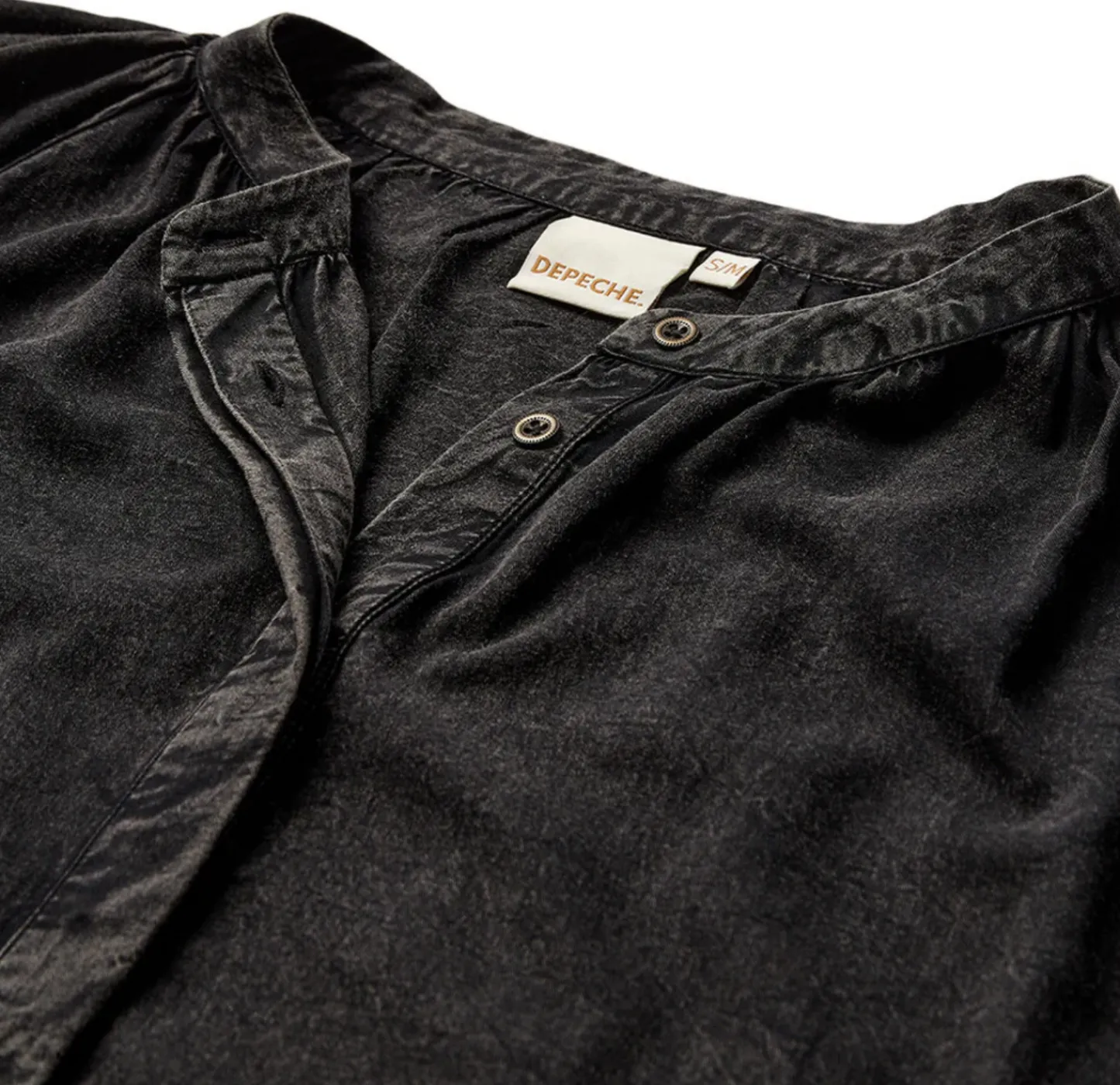 VIAMAJA Skjorte bluse Victoria - Stone grey Discount