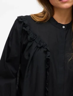 VIAMAJA Skjorte Sally black