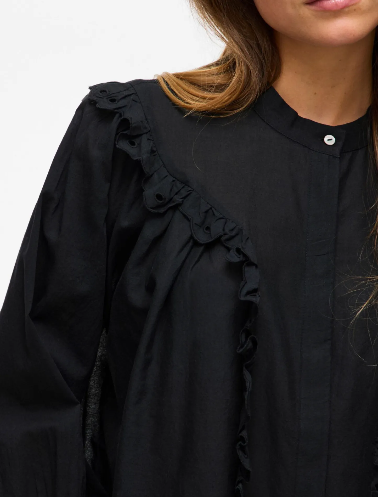 VIAMAJA Skjorte Sally black