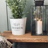 VIAMAJA Skjuler til blomster - Hvid Clearance