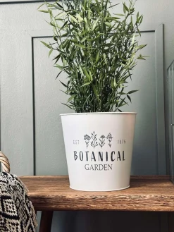 VIAMAJA Skjuler til blomster - Hvid Clearance