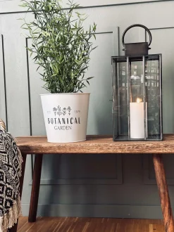 VIAMAJA Skjuler til blomster - Hvid Clearance