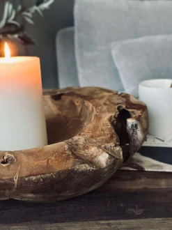 VIAMAJA Skål af teakrod – Large Best