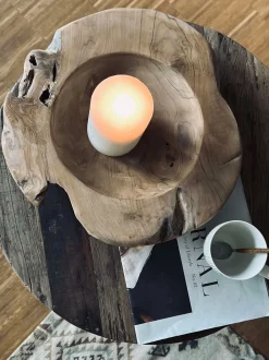 VIAMAJA Skål af teakrod – Large Best