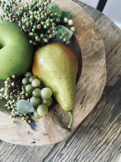VIAMAJA Skål af teakrod – Small Online