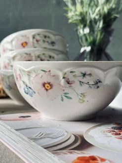 VIAMAJA Skål Flora Lilla Hot