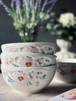 VIAMAJA Skål Flora Lilla Hot