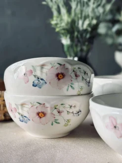 VIAMAJA Skål Flora Lilla Hot