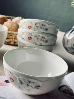 VIAMAJA Skål Flora Lilla Hot