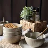 VIAMAJA Skål Lydia keramik - Sæt med 4 stk Beige