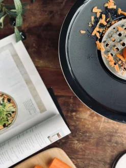 VIAMAJA Skål med snittelåg - Rustfrit stål Hot
