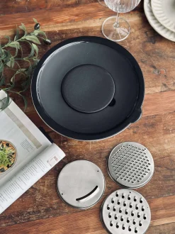 VIAMAJA Skål med snittelåg - Rustfrit stål Hot