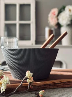 VIAMAJA Skål Norma 20cm - Stone grey Discount
