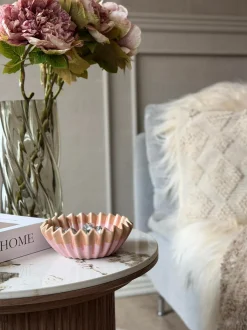 VIAMAJA Skål Plissé Rosa- Flere størrelser Online