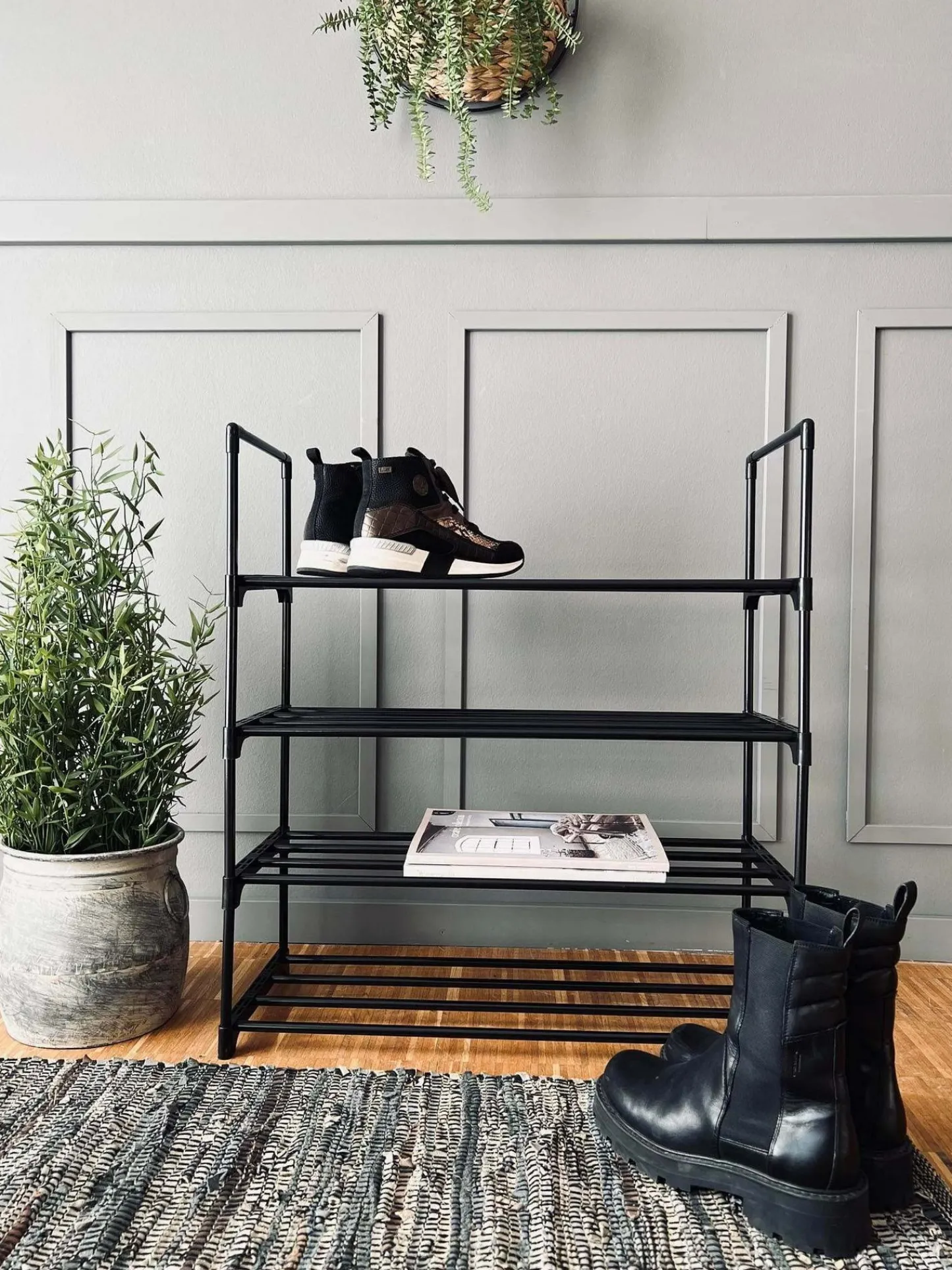 VIAMAJA Skoreol med 4 hylder Discount