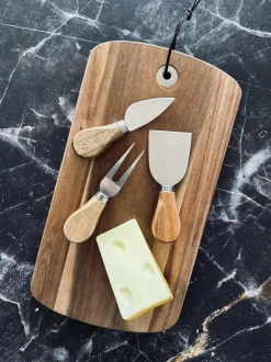 VIAMAJA Skærebræt med osteknive - God til tapas Discount