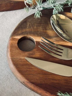 VIAMAJA Skærebræt organisk akacia 45 cm Online