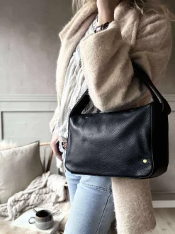 VIAMAJA Skuldertaske Dalia - Black Best