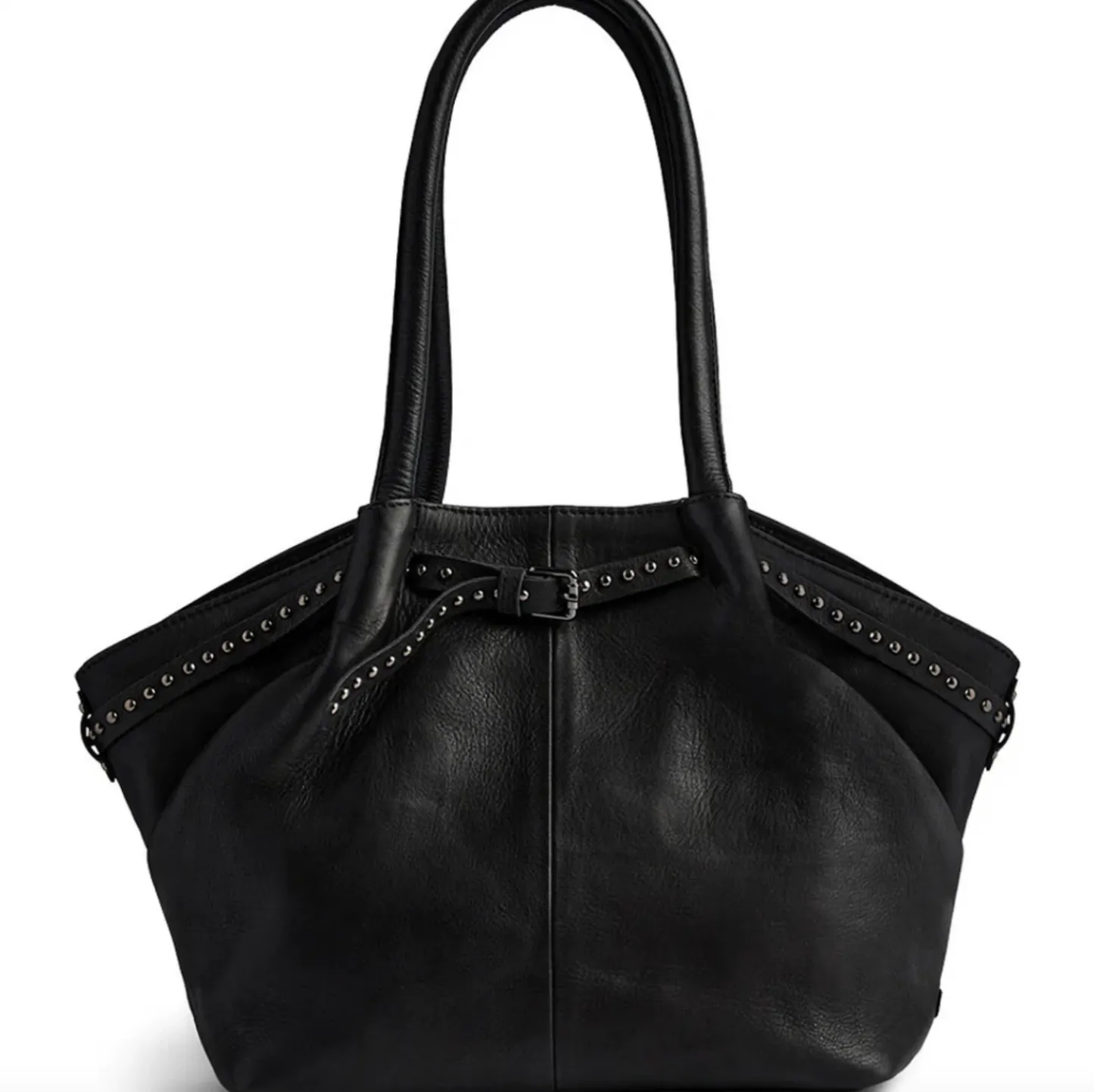 VIAMAJA Skuldertaske med nitter - Black Discount