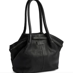 VIAMAJA Skuldertaske med nitter - Black Discount